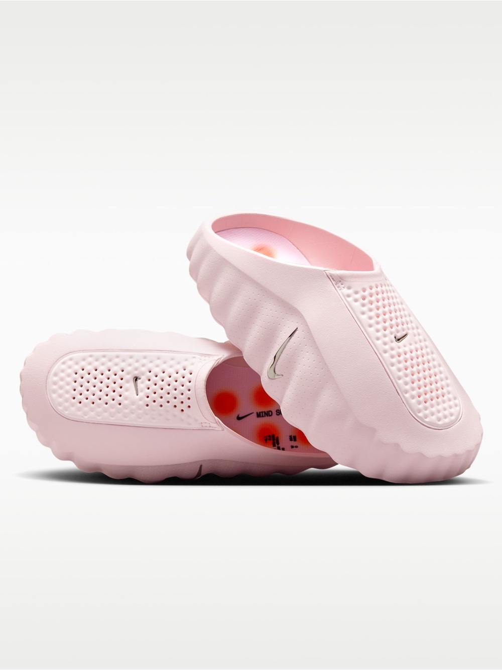 Nike Mind 001 Women's Pregame Mules pearl pink hyper crimson.. RUNS SMALL!!